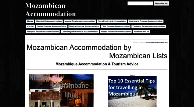 mozambicanaccommodation.com