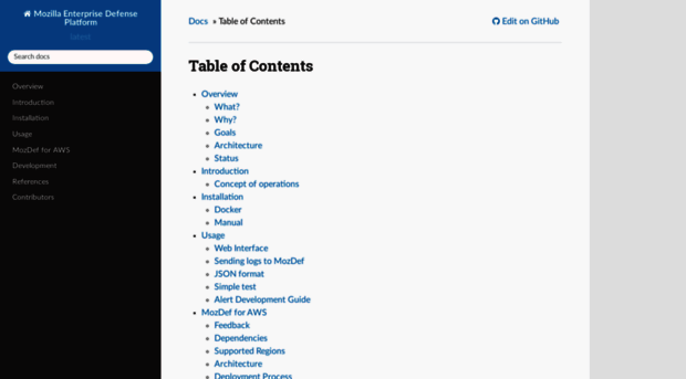 mozdef.readthedocs.io