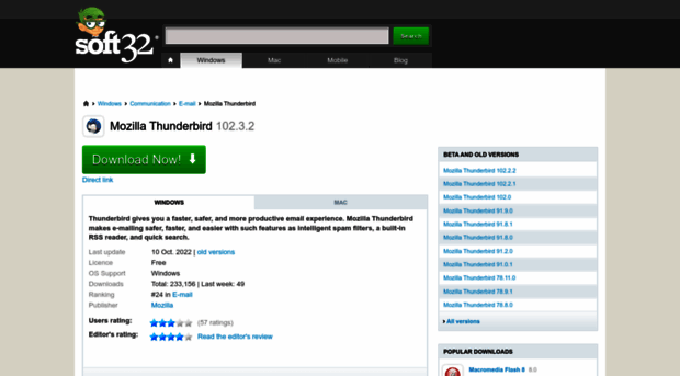 mozilla-thunderbird.soft32.com