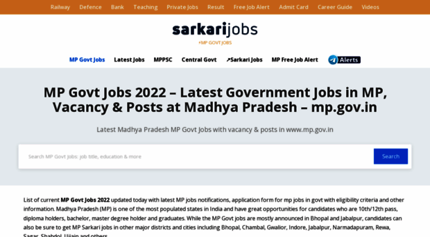 mp.sarkarijobs.com