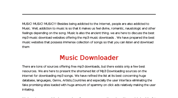 mp3music-downloads.com