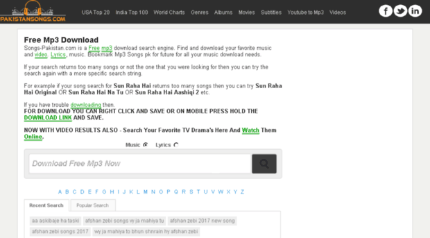 mp3songspakistan.com