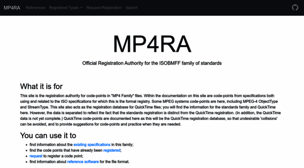 mp4ra.org