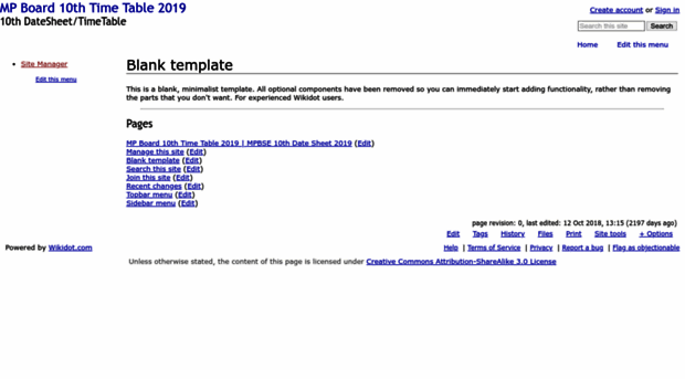 mpboard10thtimetable2019.wikidot.com