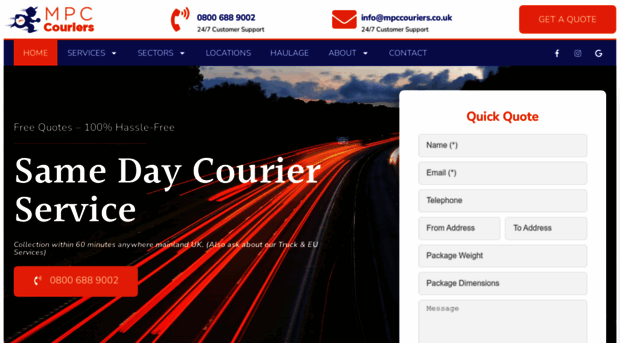 mpccouriers.co.uk