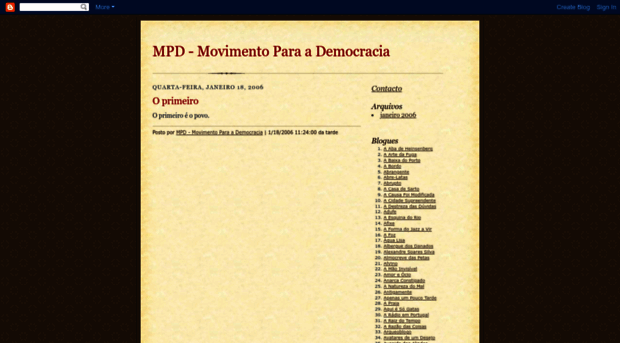 mpd-movimentoparaademocracia.blogspot.com