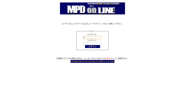 mpdonline.jp
