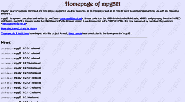 mpg321.sourceforge.net