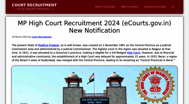 mphigh.courtrecruitment.com