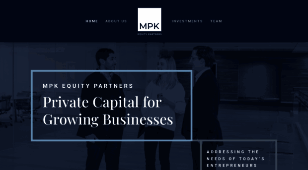 mpkequitypartners.com