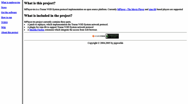 mplayer-tru.sf.net