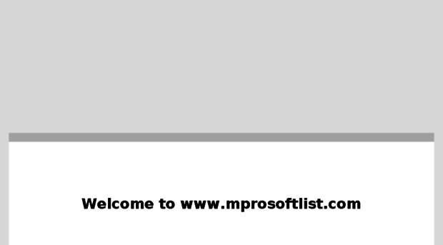 mprosoftlist.com