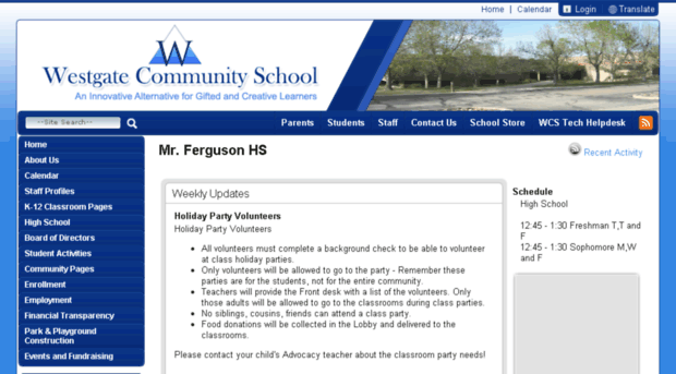 mr-ferguson-hs-h.westgateschool.org