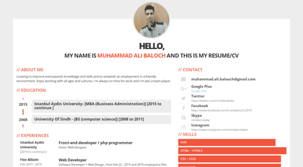 mralibaloch.com