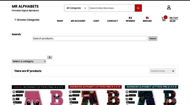 mralphabets.com