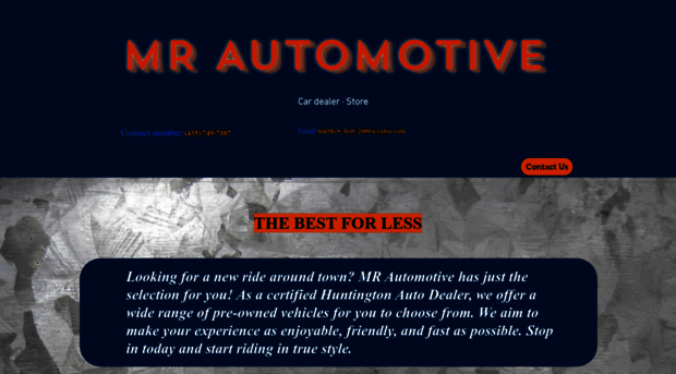 mrautomotivesales.com