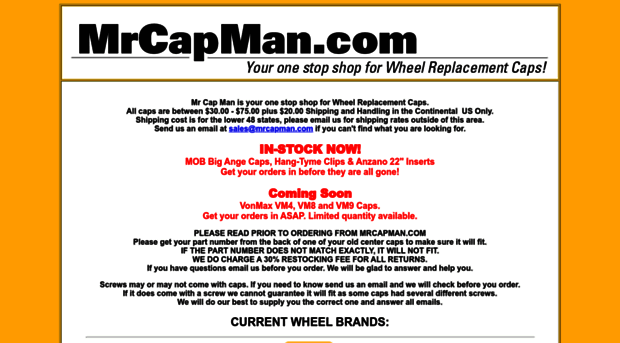 mrcapman.com