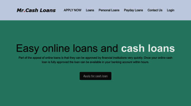 mrcashloans.co.za