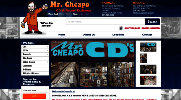 mrcheapocds.com