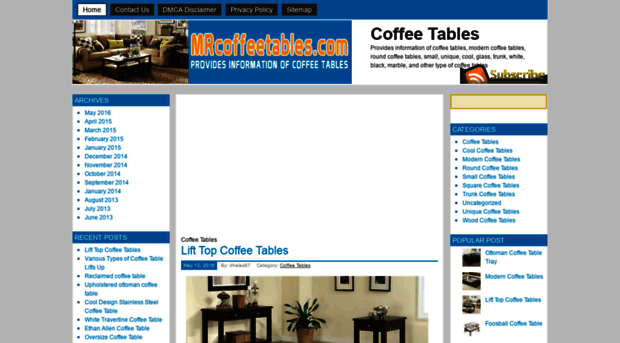 mrcoffeetables.com