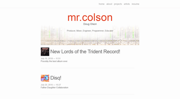 mrcolson.com