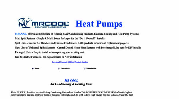 mrcoolheatpumps.com