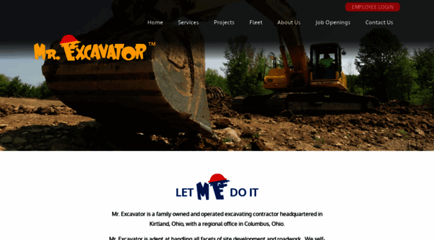 mrexcavator.com