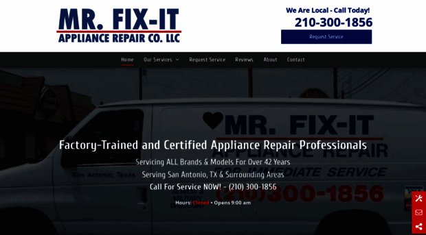 mrfixitappliancerepairsatx.com