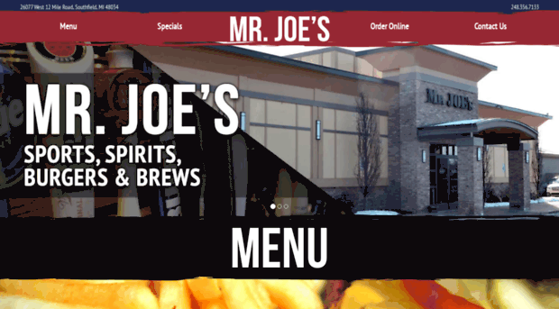 mrjoesbar.com