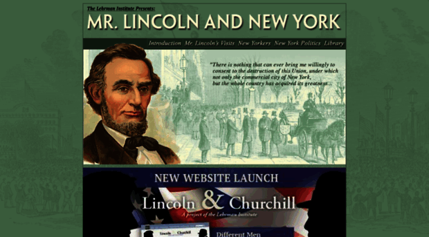 mrlincolnandnewyork.org