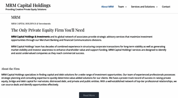 mrmcapitalholdings.com