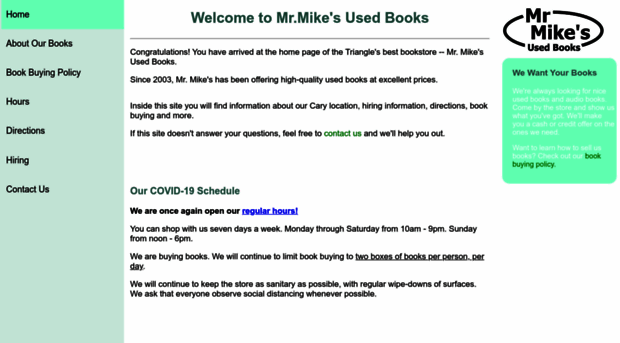 mrmikesusedbooks.com