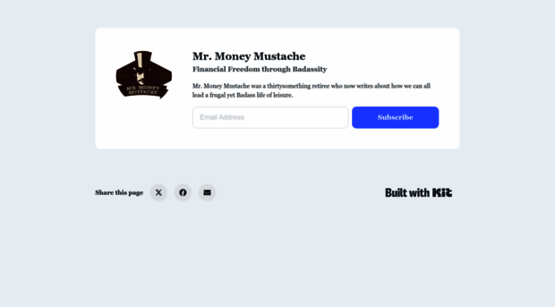 mrmoneymustache.kit.com