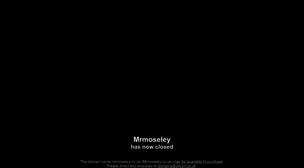 mrmoseley.co.uk
