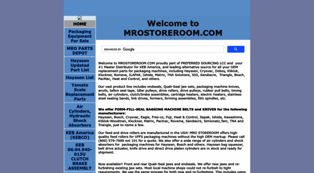 mrostoreroom.com