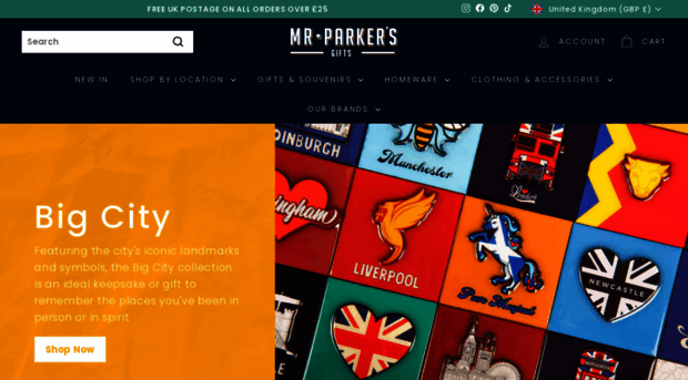 mrparkersgifts.com