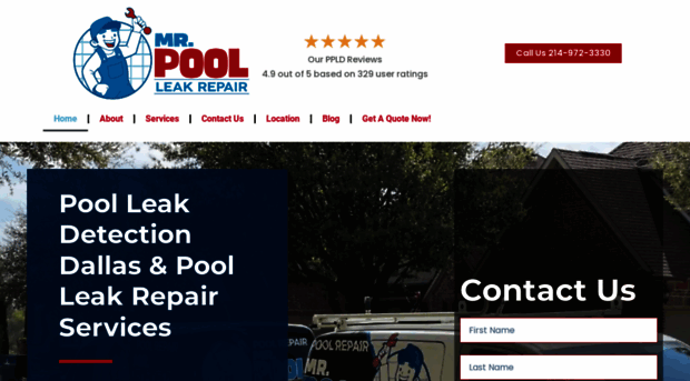 mrpoolleakrepair.com