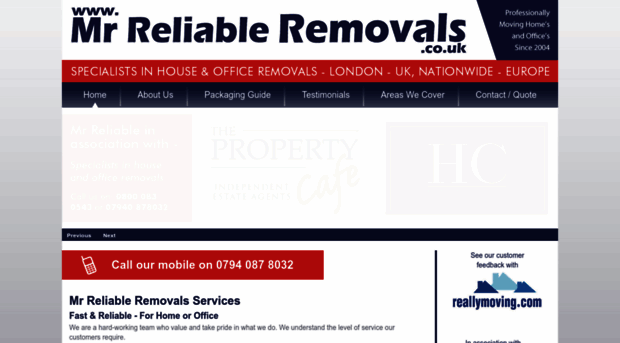 mrreliableremovals.co.uk