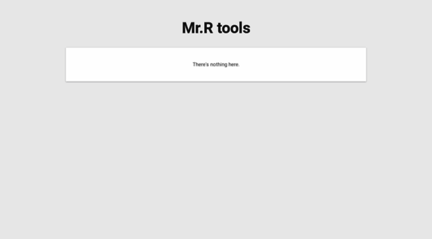 mrrtools.blogspot.com