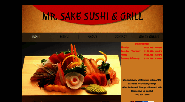 mrsakesushigrill.com