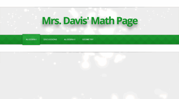 mrsdavispvsmath.weebly.com