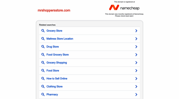 mrshoppersstore.com