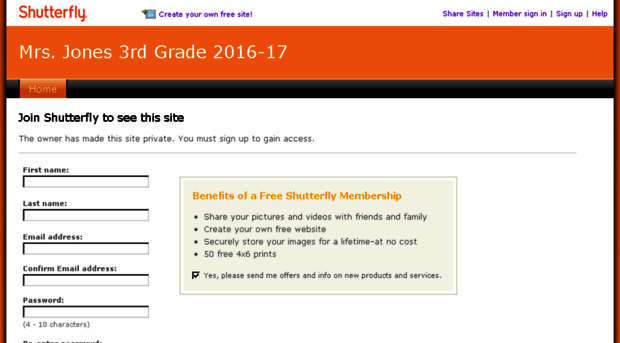 mrsjones3rdgrade201617.shutterfly.com