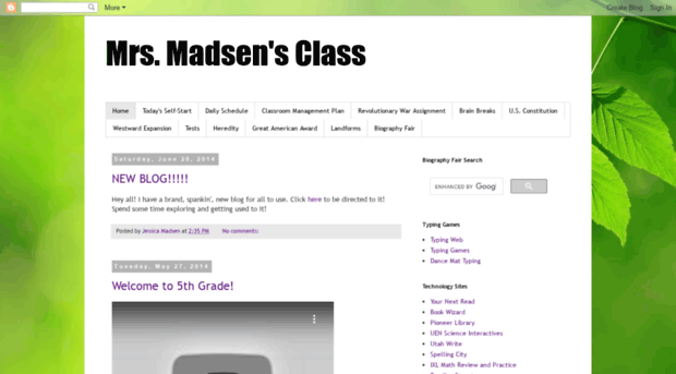 mrsmadsensclass.blogspot.com