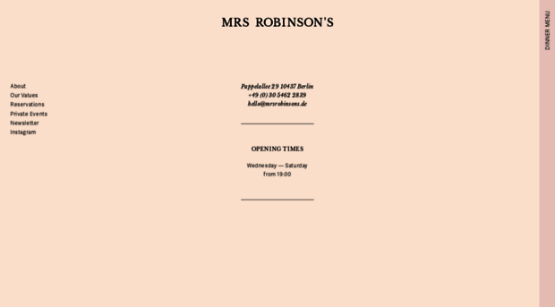 mrsrobinsons.de