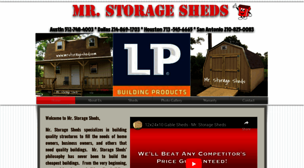 mrstorageshed.com