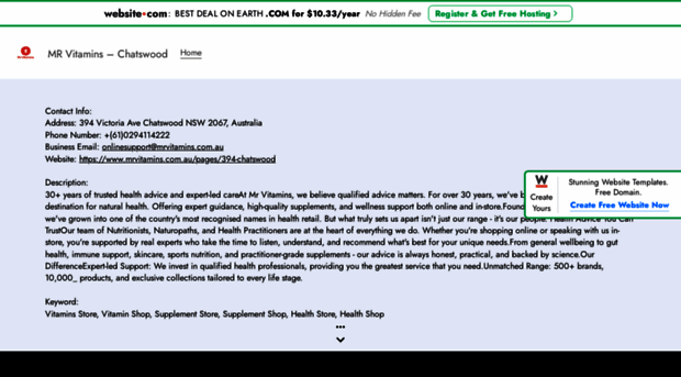 mrvitaminschatswood.website3.me