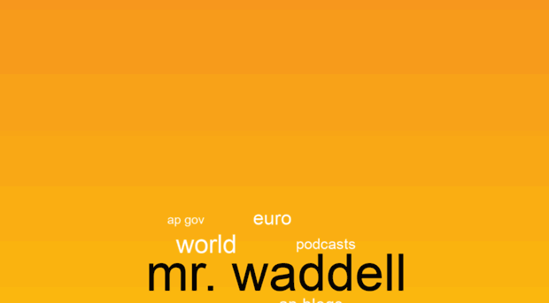 mrwaddell.com