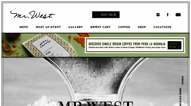 mrwestcafebar.com