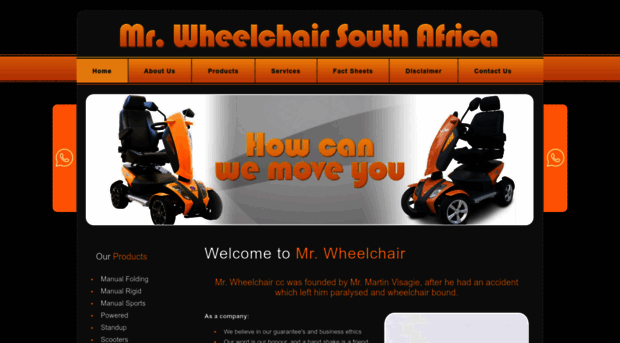 mrwheelchair.co.za